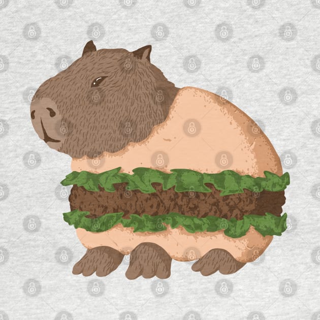 Capybara Burger (Capyburger) by popcornpunk